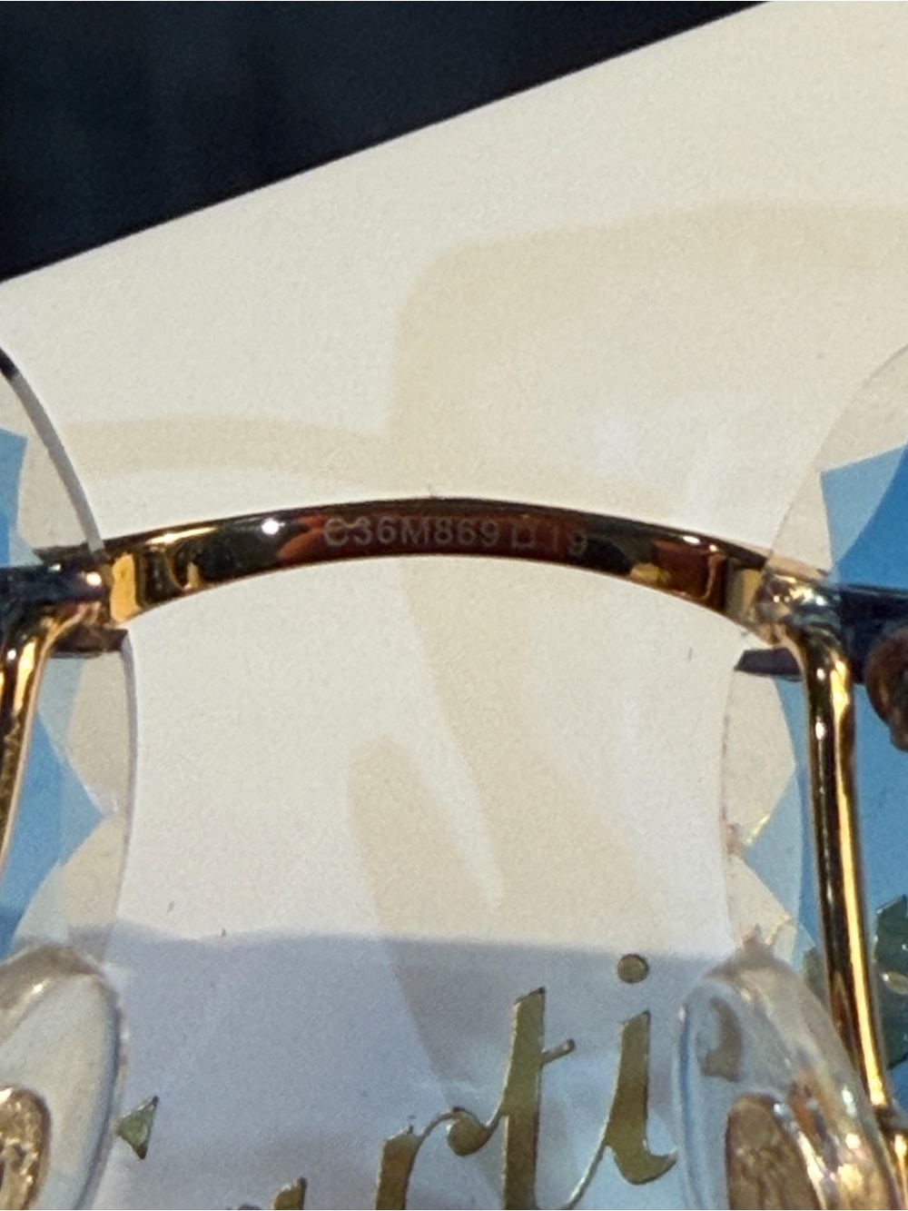 Cartier Rimless Eyeglasses authentic - Picture 10 of 11